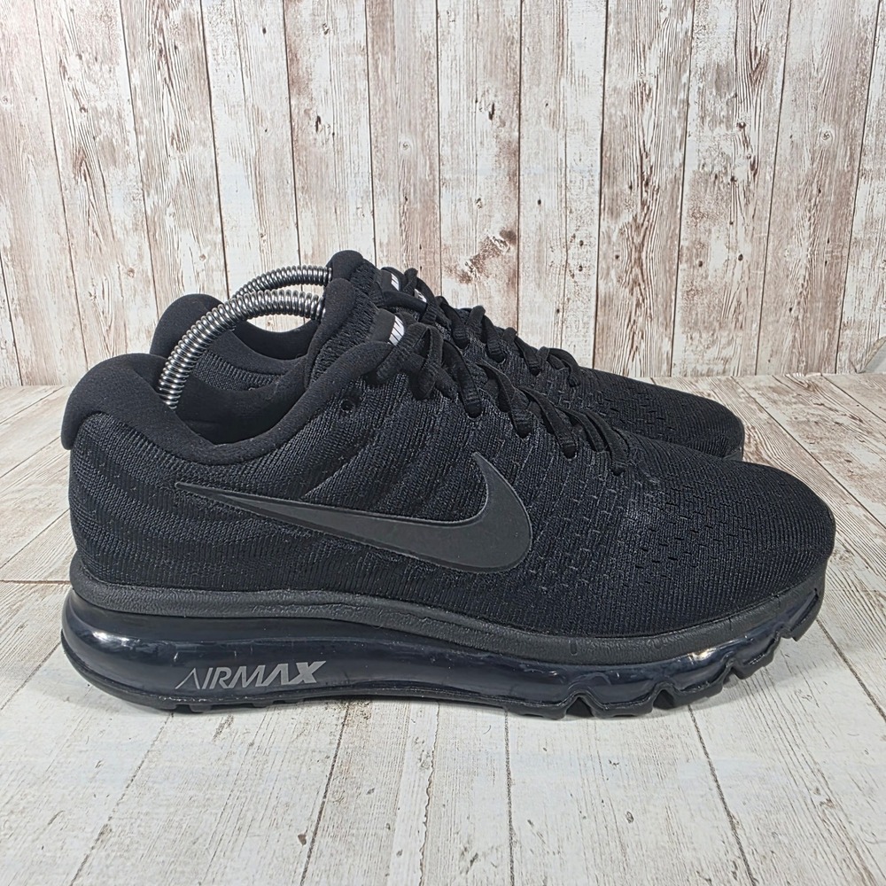 Nike Air Max 2017 Mens Running Shoes Black Anthracite 849559-004 Size 8.5